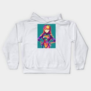 Popart Asuka Lengley Kids Hoodie